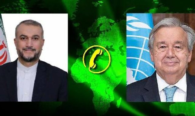 İran Dışişleri Bakanı BM Genel Sekreteri Guterres ile telefonda görüştü