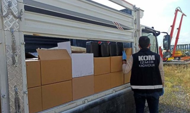 İzmir'de 30 ton sahte etil alkol ele geçirildi