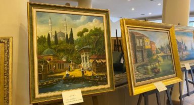 Kadir Koçak 'Böyle Bir İstanbul Olsaydı' isimli ilk kişisel sergisini açtı