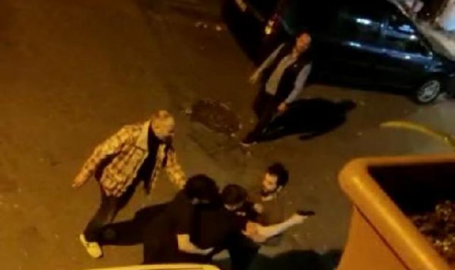 Kağıthane'de silahlı sopalı kavga