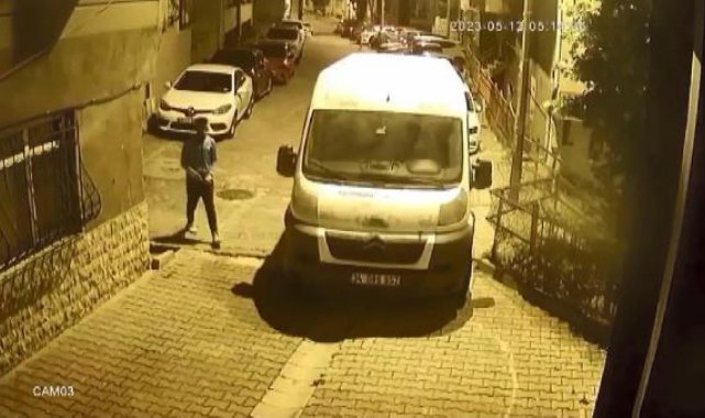 Kağıthane'de takip edip taciz etti