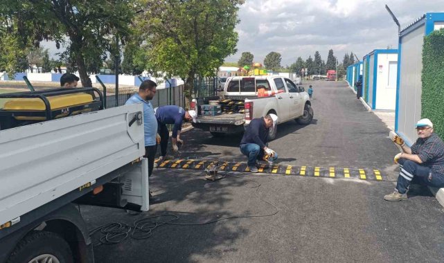 Kahramanmaraş'ta trafik güvenliği için sahada çalışmalar yapılıyor