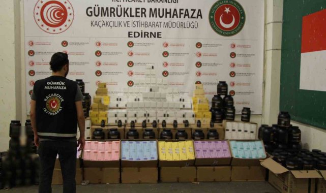 Kapıkule'de 7 milyon 400 bin liralık elektronik sigara yakalandı