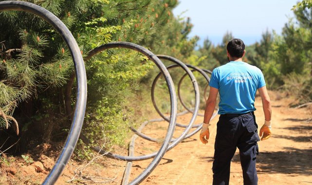 Karasu Aziziye Mahallesi'ne 6 bin 500 metrelik içme suyu hattı