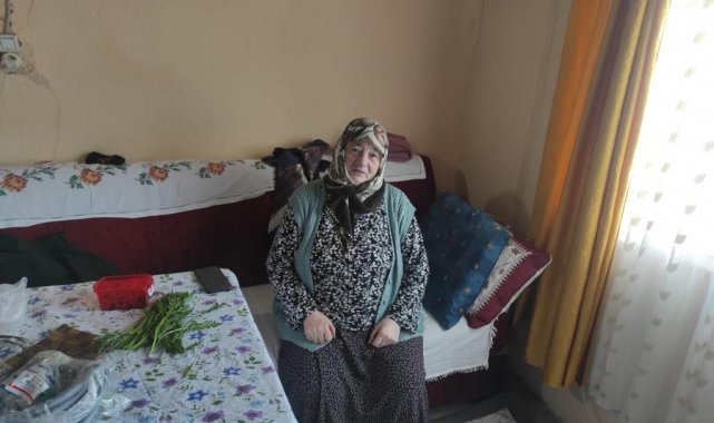 Kars'ta yaşlı kadının evini soydular