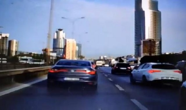 Kartal'da makas attı; kazaya neden olup kaçtı