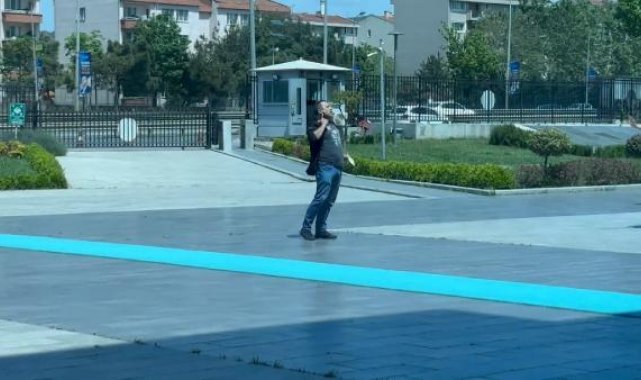 Kartal'daki Anadolu Adalet Sarayı önünde hareketli dakikalar