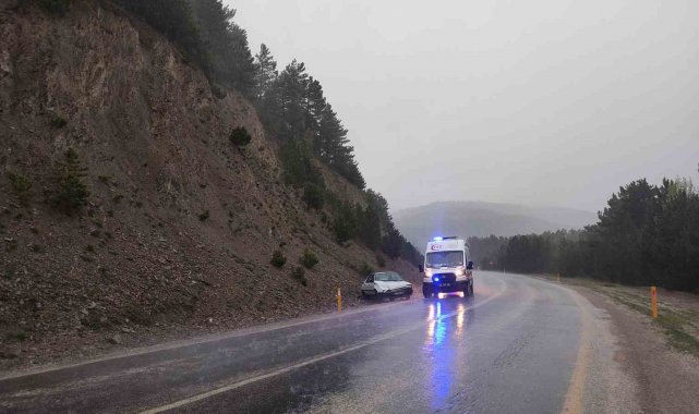 Kastamonu'da trafik kazası: 1 yaralı