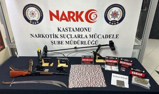 Kastamonu'da uyuşturucu operasyonu: 2 tutuklama