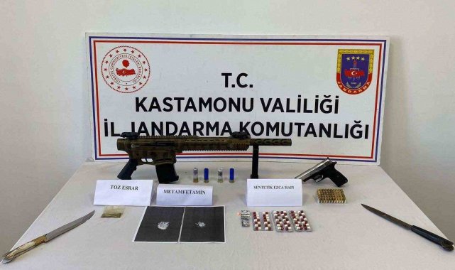 Kastamonu'da uyuşturucu operasyonu: 5 gözaltı