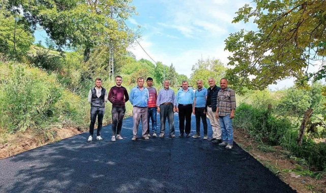 Kaynarca'da o mahalleye 5 kilometrelik sıcak asfalt