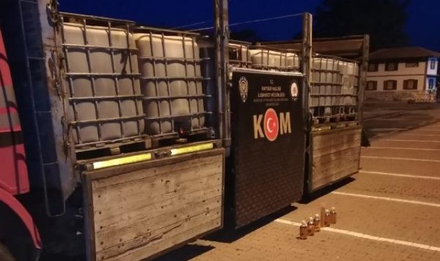 Kayseri'de 15 bin litre kaçak akaryakıt ele geçirildi