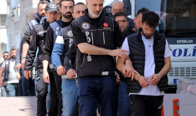 Kayseri'de 500 polisle uyuşturucu operasyonunda 31 gözaltı