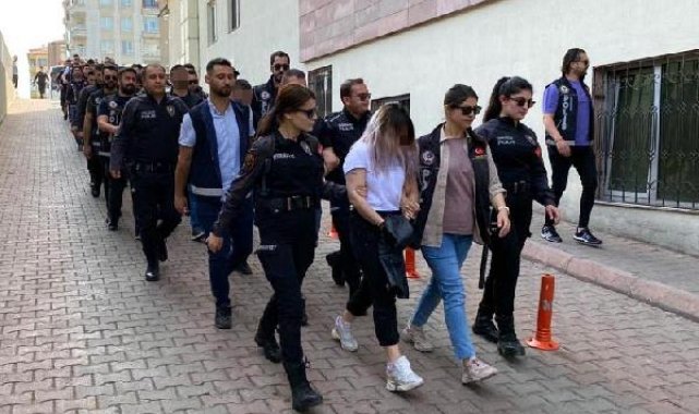 Kayseri'deki uyuşturucu operasyonunda 38 şüpheli adliyede