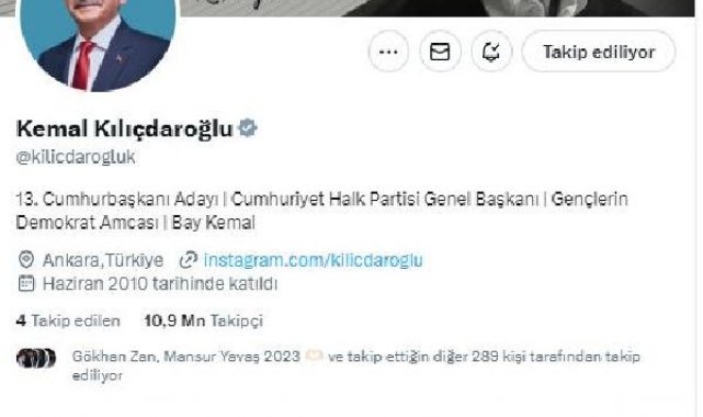 Kılıçdaroğlu, Tanju Özcan'ın 'sığınmacı' paylaşımını beğendi