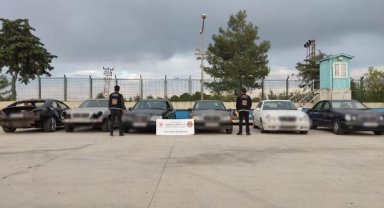 Kilis'te 10 milyon lira değerinde kaçak otomobil ile yedek parçaları ele geçirildi