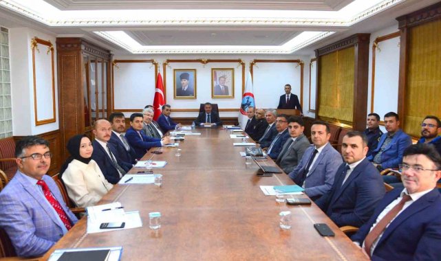 Kırşehir'de seçim güvenliği toplantısı yapıldı