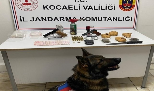 Kocaeli Jandarma'dan uyuşturucu operasyonu