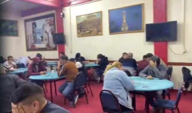 Kumar oynarken yakalanan 118 kişiye 478 bin TL para cezası