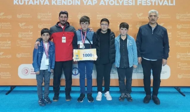 Kütahya Köprüören Tek Termik Ortaokulu'ndan bir başarı daha