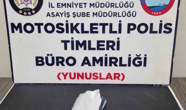 Kütahya'da bir şahsın üzerinde uyuşturucu madde ele geçirildi