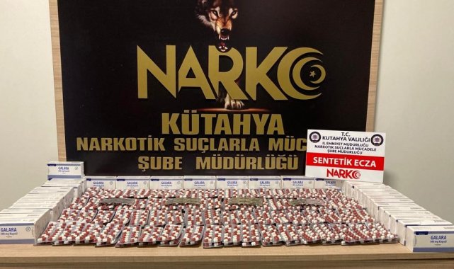 Kütahya'da uyuşturucu operasyonu: 2 tutuklama