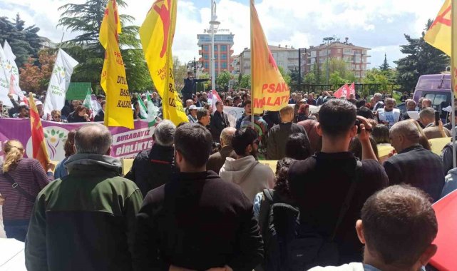 Malatya'da 1 Mayıs Emek ve Dayanışma Günü kutlaması