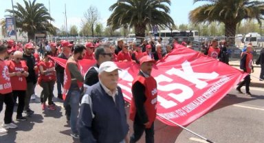 Maltepe miting alanında 1 Mayıs için toplanmalar başladı