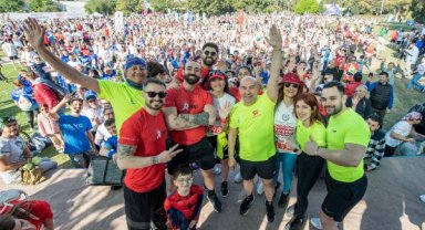 Maratonİzmir 100'üncü yıl onuruna koşuldu