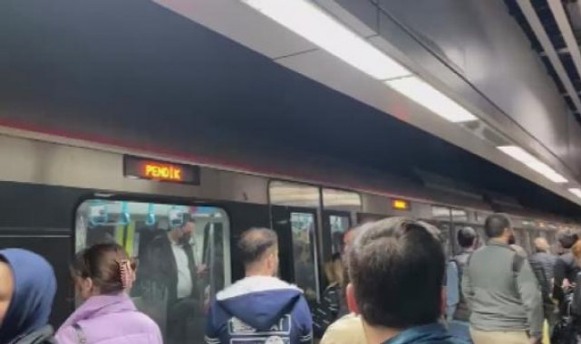 Marmaray seferlerinde intihar girişimi nedeniyle aksama- 1