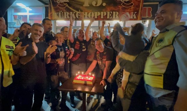 Marmarisli motorcular 15'inci yılı kutladı