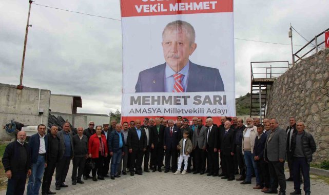 Mehmet Sarı: "Geleceği aydınlık bir Amasya hazırlıyoruz"
