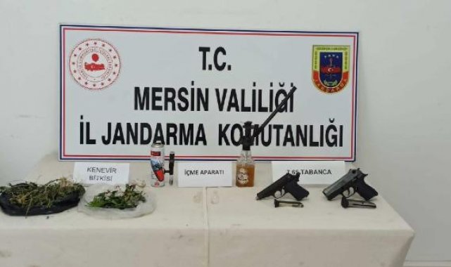 Mersin'de 'torbacı' operasyonuna 4 gözaltı