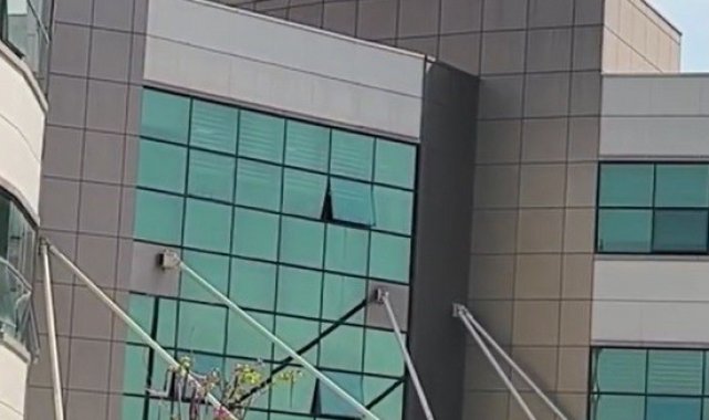 Mersin'de hastane yemekhanesinde çıkan yangın korkuttu