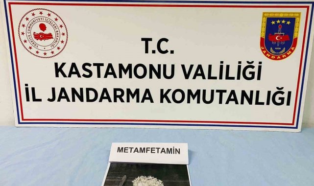 Metamfetamin ile yakalan şahıs gözaltına alındı
