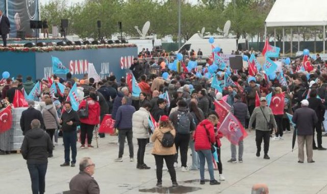 Millet İttifakı'nın İstanbul mitingi için toplanmalar başladı
