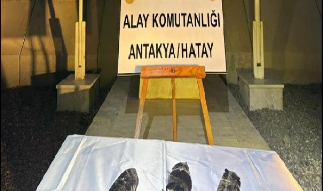 MSB: Hatay hudut hattında 629 gram toz esrar ele geçirdi