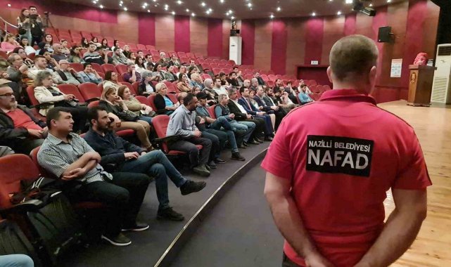 Nazilli doğal afetlere NAFAD'la hazırlanıyor