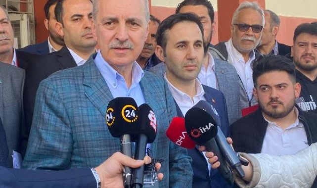 Numan Kurtulmuş oyunu kullandı