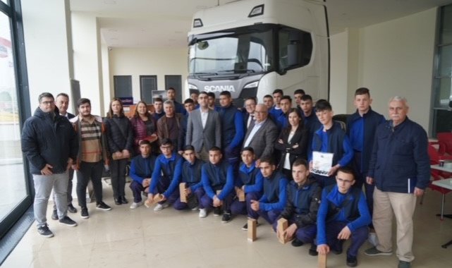Öğrencilere Koçaslan'dan uygulamalı mesleki eğitim