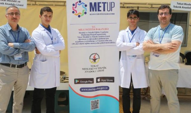 Öğretmen ve öğrencilerin geliştirdiği yazılım METUP, meslek liselerinde kullanılacak