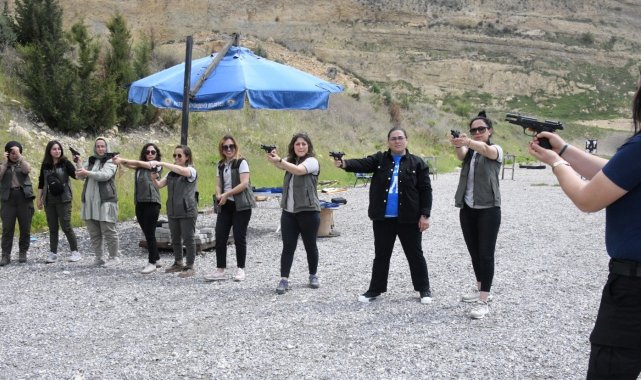 Orman muhafaza memurlarına silah eğitimi verildi