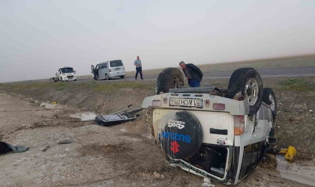 Otomobiller çarpıştı: 1 yaralı