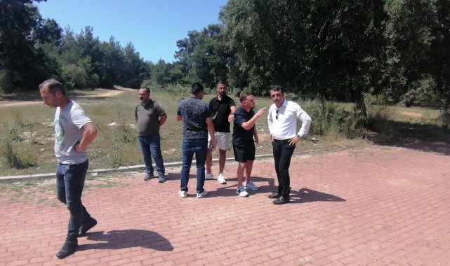 Palmiyeye çarpan Alman sürücünün yalanını güvenlik kameraları ortaya çıkardı