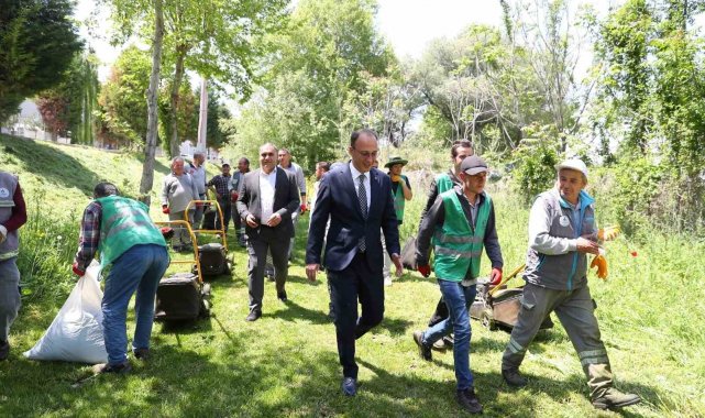 Pamukkale Belediyesi ilçenin güzelliğine güzellik katıyor