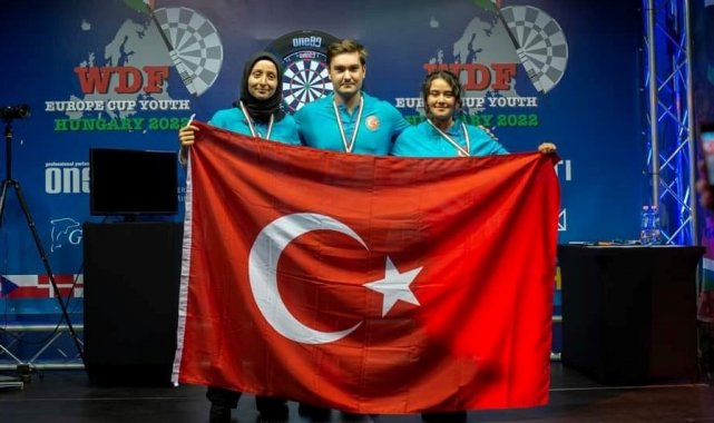Pamukkale Belediyespor dartçıları İspanya yolcusu