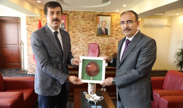 Rektör Beydemir'den KSBÜ'ye hayırlı olsun ziyareti
