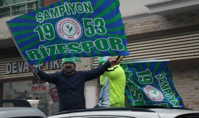 Rize'de Süper Lig coşkusu