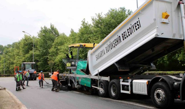 Sakarya Büyükşehir şehrin girişinde yenileme işlemlerini başlattı