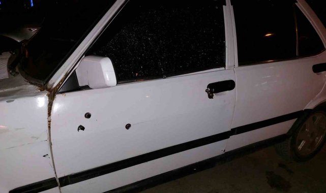 Samsun'da otomobile silahlı saldırı: 1 yaralı